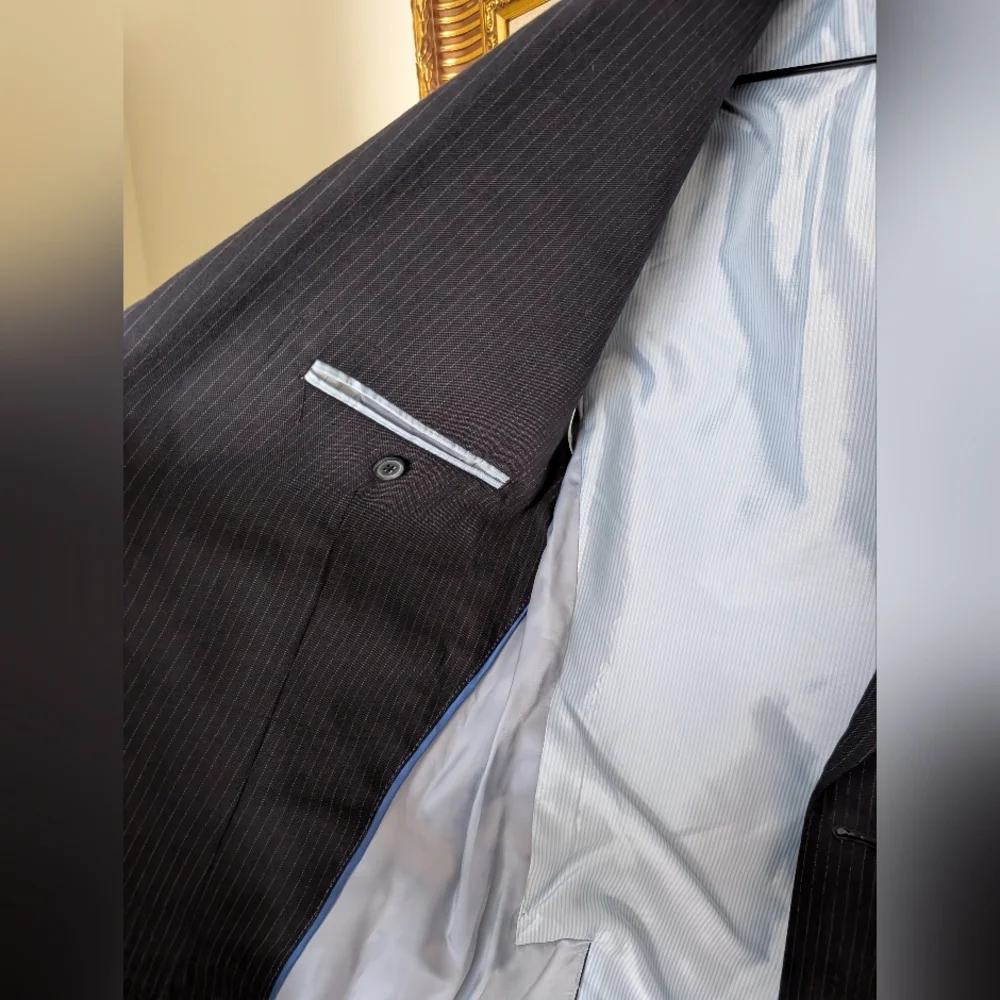 Banana Republic Navy Pocket Jacket 38R